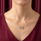 Ethereal Butterfly Women Necklace GWN -150