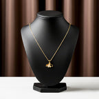 Dangling Art Deco Fan Tassel Women Neckless GWN -101