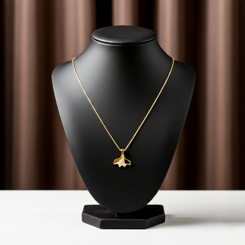 Dangling Art Deco Fan Tassel Women Neckless GWN -101