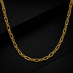 Men’s Gold Tone Rectangular Link Chain