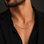 Men’s Dual-Tone Gold & Silver Link Chain GMC -4