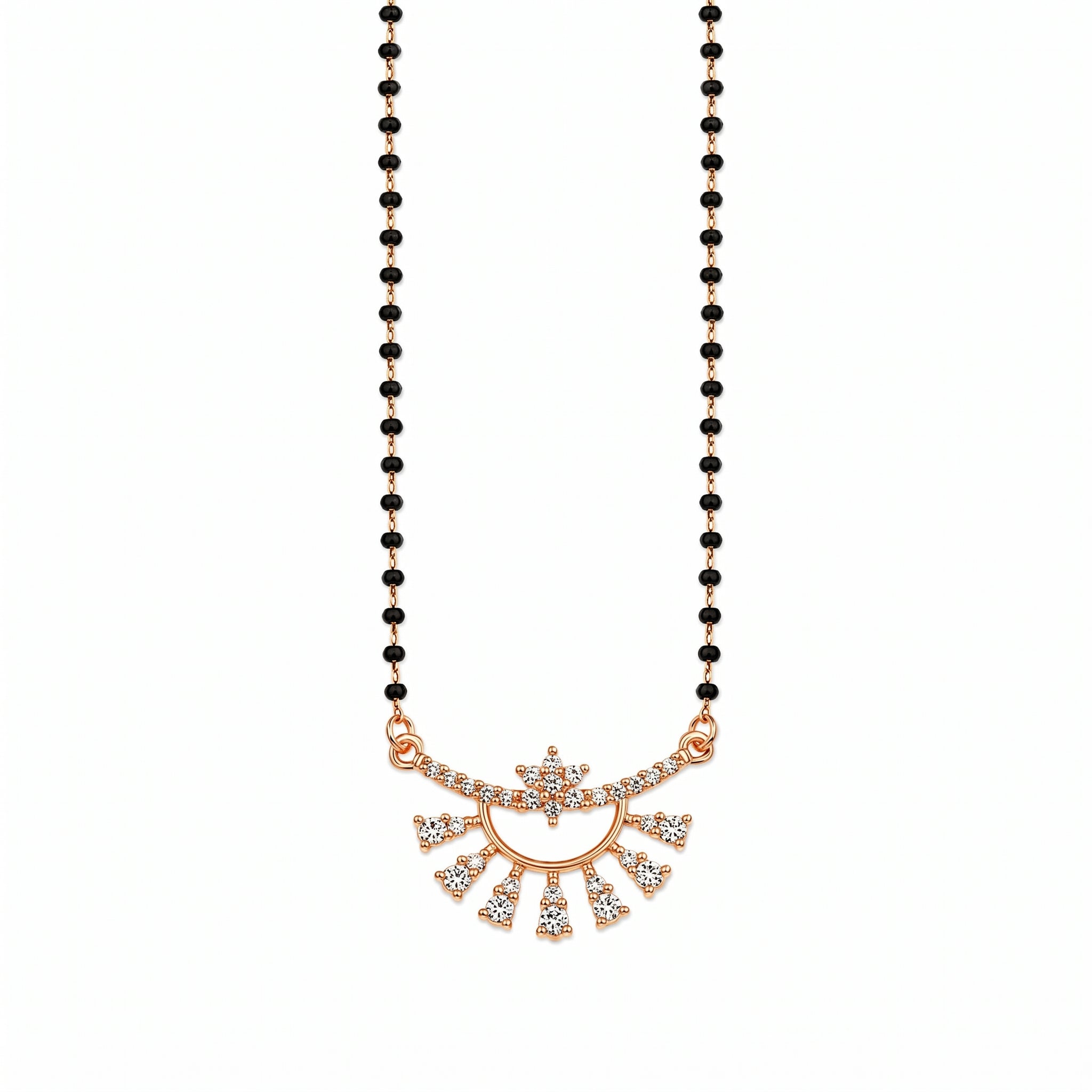 Sunburst Floral Mangalsutra GM -29