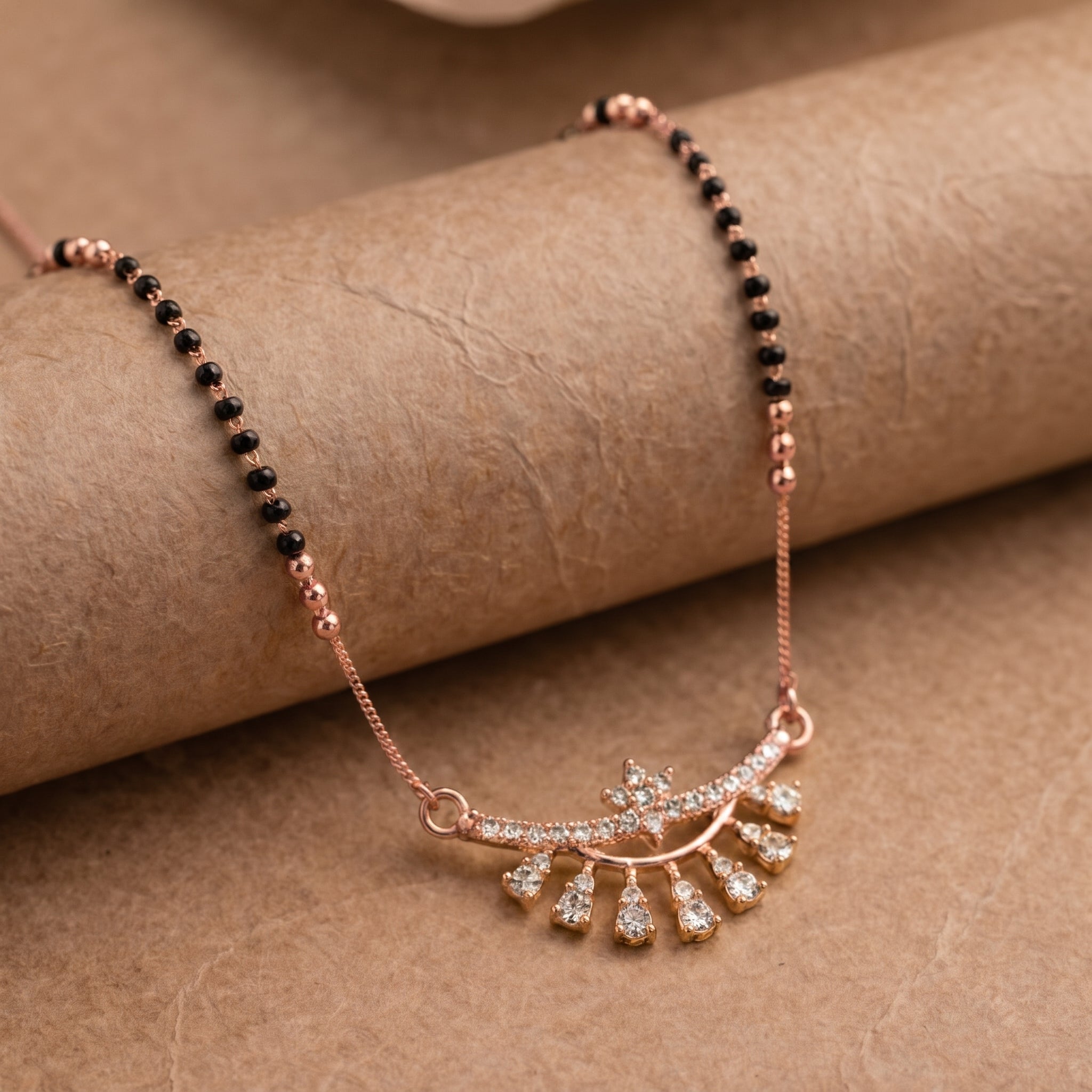 Sunburst Floral Mangalsutra GM -29