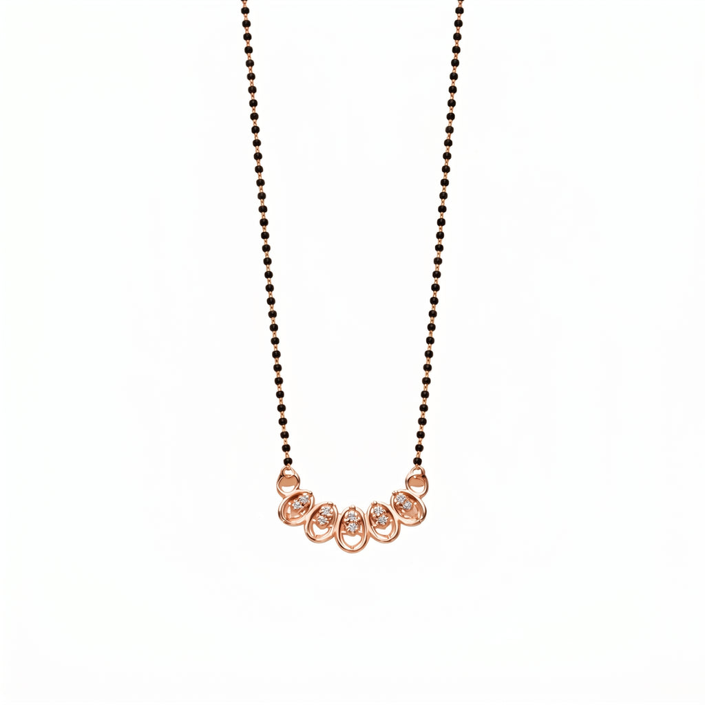 Floral Petal Mangalsutra GM -28