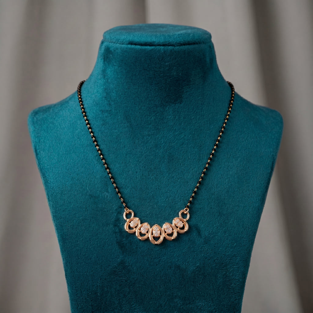 Floral Petal Mangalsutra GM -28