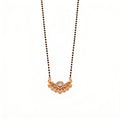Floral Crystal Mangalsutra GM -25