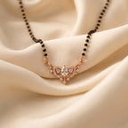 Gold Teardrop Stone Mangalsutra GM -41