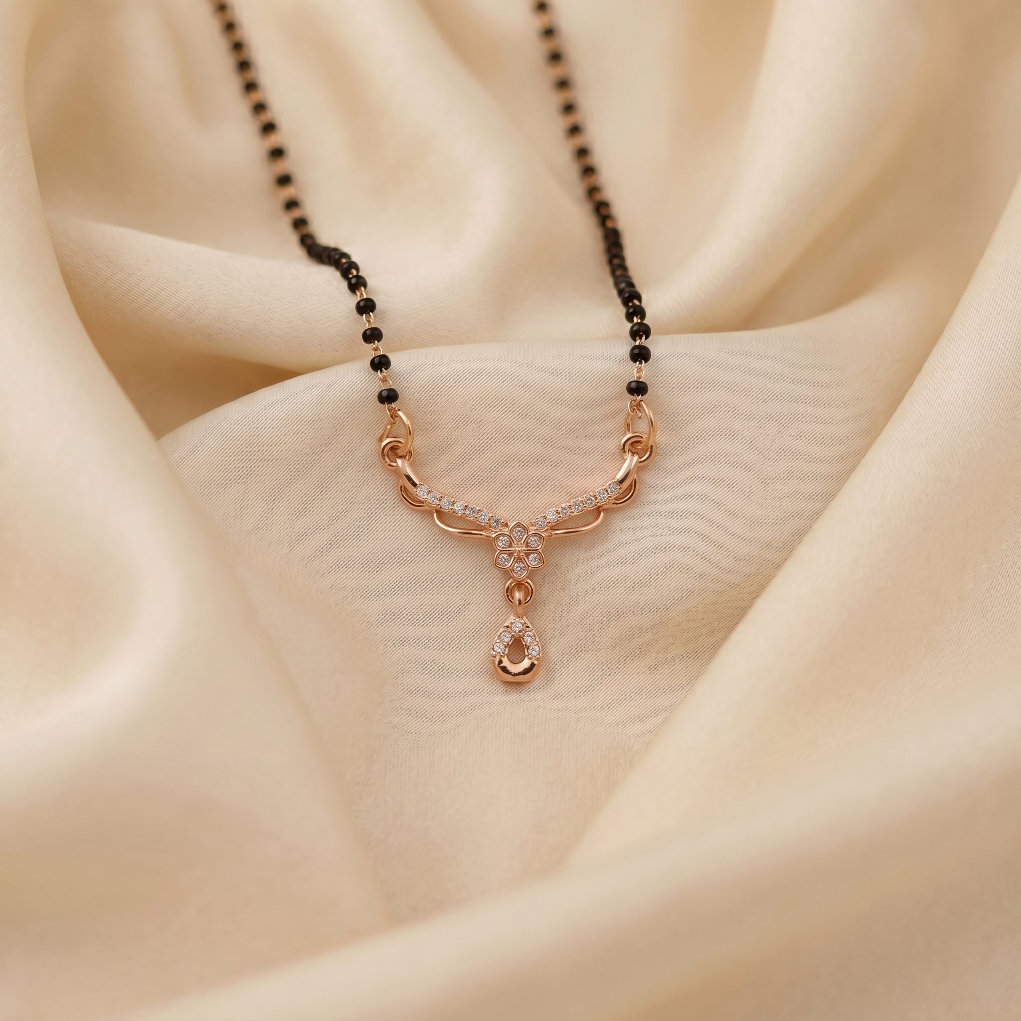 Floral Drop Mangalsutra GM -32