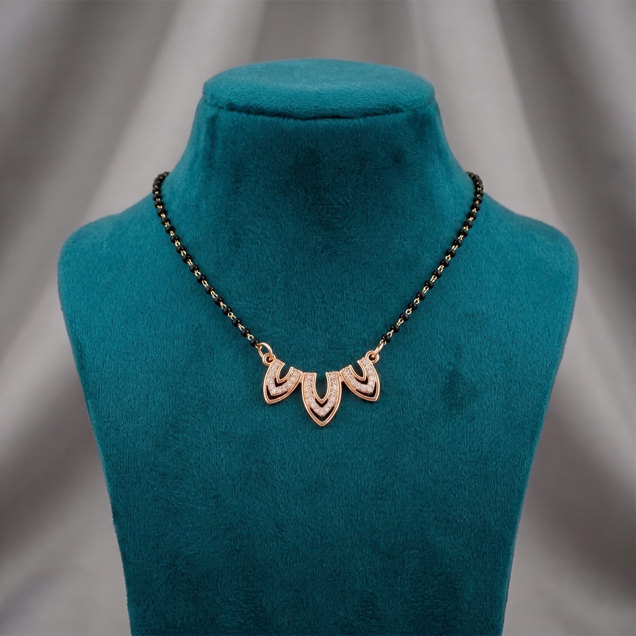 Triple Leaf Mangalsutra GM -27