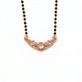 Floral Center Crystal Mangalsutra GM -17