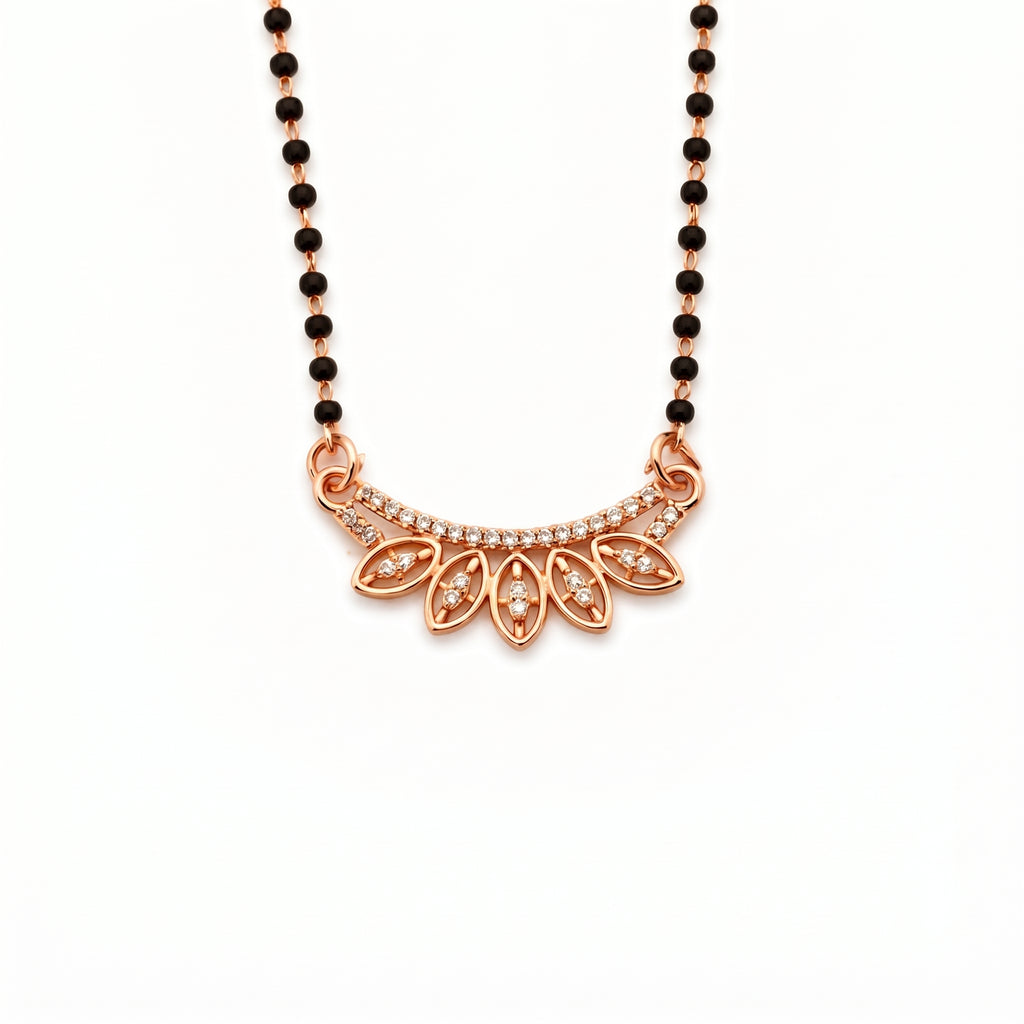 Floral Leaf Mangalsutra GM -31