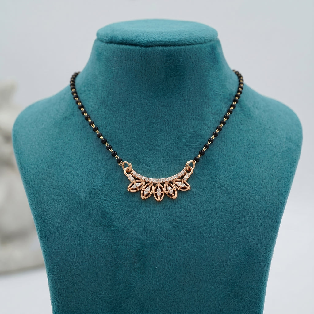 Floral Leaf Mangalsutra GM -31