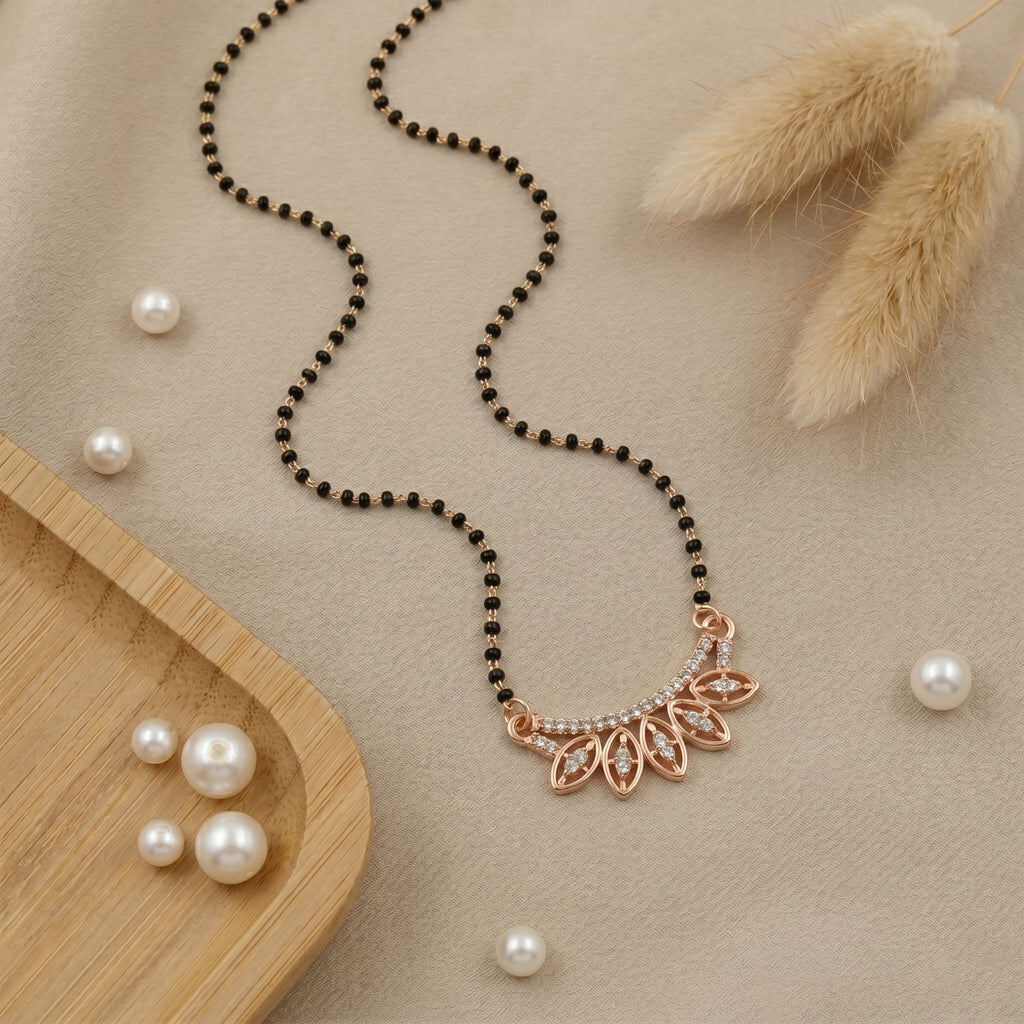 Floral Leaf Mangalsutra GM -31