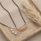Elegant Gold Beaded Mangalsutra GM -26