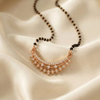 Elegant Gold Beaded Mangalsutra GM -26