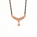 Rose Gold Drop Mangalsutra GM -33