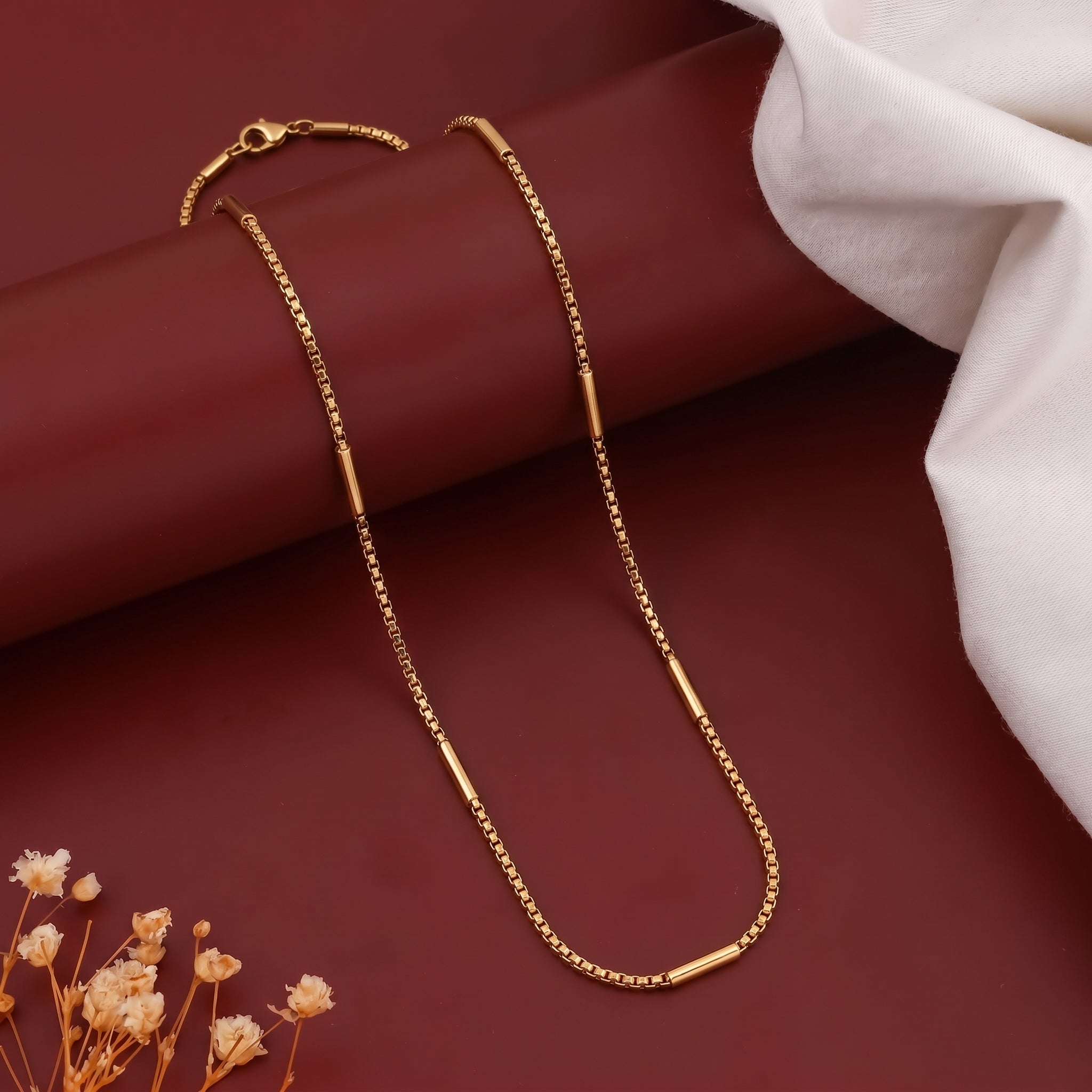 Men’s Cylinder Bead Chain GMC -50