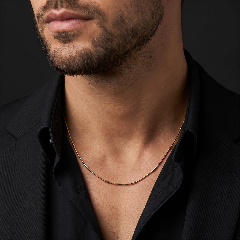 Men’s Gold Bar Accent Chain GMC -44