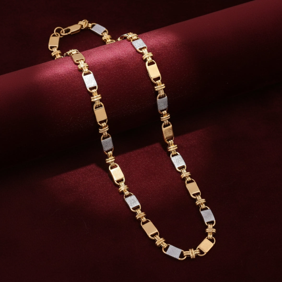 Men’s Gold & Silver Link Chain GMC -11